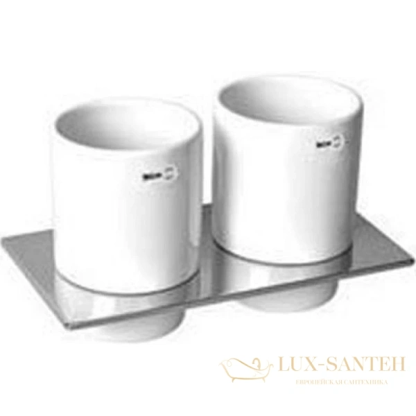 стакан schein girtin 184c двойной, хром