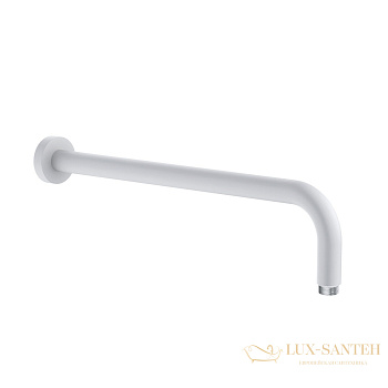 кронштейн для верхнего душа kludi a-qa 6651453-00, 410 мм, белый матовый