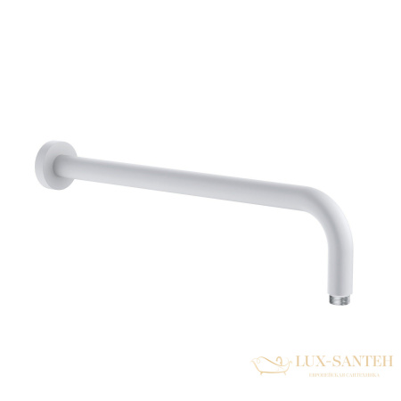 кронштейн для верхнего душа kludi a-qa 6651453-00, 410 мм, белый матовый