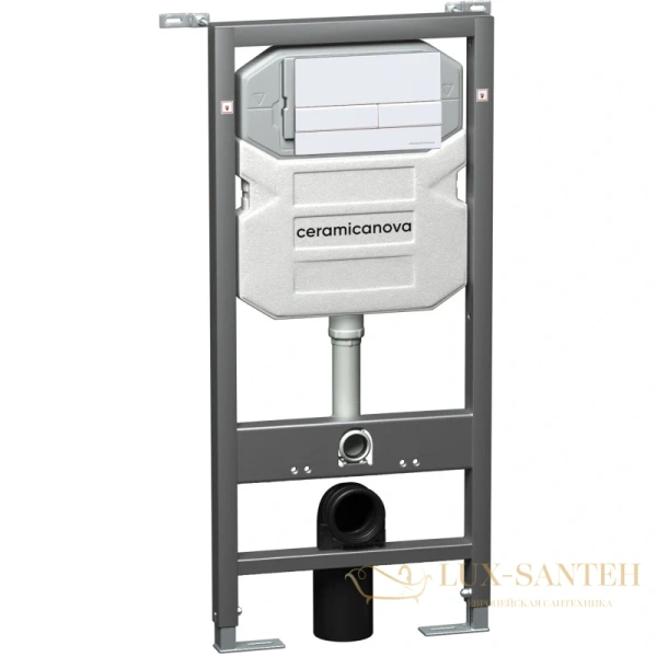 комплект ceramica nova balearica cn6000_1002w_1000: подвесной унитаз cn6000 + система инсталляции envision flat cn1002w + cn1000