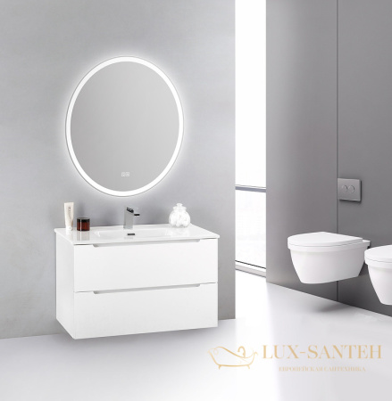 зеркало belbagno spc-vst-750-900-led-tch-warm 75 см с подсветкой, с подогревом, с сенсорным выключателем 