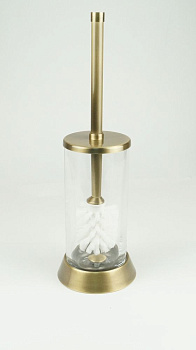 ерш surya crystal 6604/sb-wav напольный, стекло с эффектом волны, светлая бронза