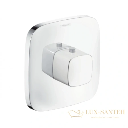 термостат hansgrohe puravida highflow белый/хром 15772400