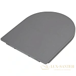 Сиденье BelBagno Colorato BB062SC-GR для унитаза с микролифтом, серый матовый