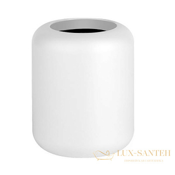 стакан gessi goccia 38034.031, хром/белый