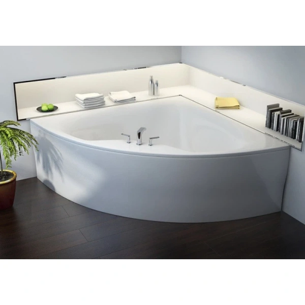 ванна astra-form виена 01010022 из литого мрамора 150х150 см, белый