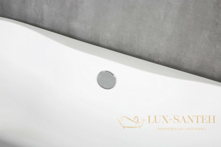 акриловая ванна belbagno bb201-1500-800 150х74 без гидромассажа, белый