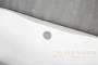 акриловая ванна belbagno bb201-1500-800 150х74 без гидромассажа, белый
