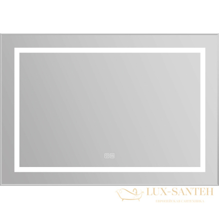 зеркало belbagno kraft spc-kraft-985-685-tch-warm 98.5 см с подсветкой, с подогревом, с сенсорным выключателем, сатин