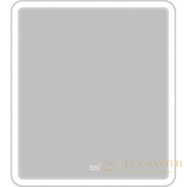 зеркало belbagno marino spc-mar-700-800-led-tch-warm 70 см с подсветкой, с подогревом, с сенсорным выключателем, серый