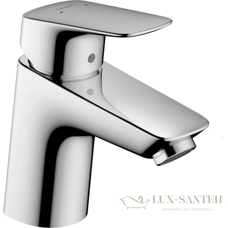 смеситель для раковины hansgrohe logis 71078000, хром