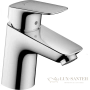 смеситель для раковины hansgrohe logis 71078000, хром