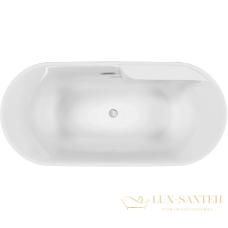 акриловая ванна sancos omega fb16 170х80 см, белый