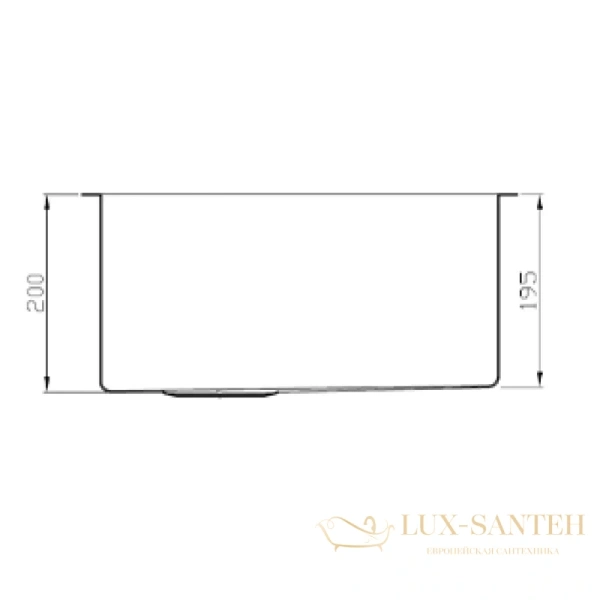 кухонная мойка seaman eco marino sme-440.a, нержавеющая сталь