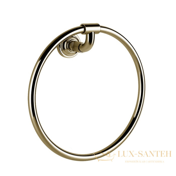 полотенцедержатель-кольцо gessi venti20 65509.710 22 см, brass pvd