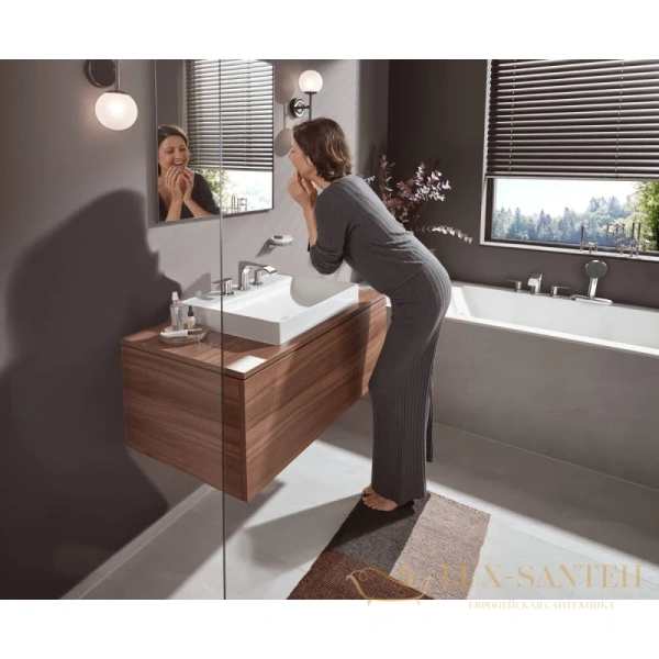 смеситель на борт ванны hansgrohe vivenis 75444000, хром
