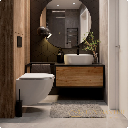 унитаз подвесной безободковый aquame aqm2002l, смыв торнадо, с быстросъемным сиденьем softclose, белый глянцевый