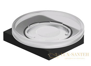 мыльница подвесная kludi vela c, 3198539, черный матовый