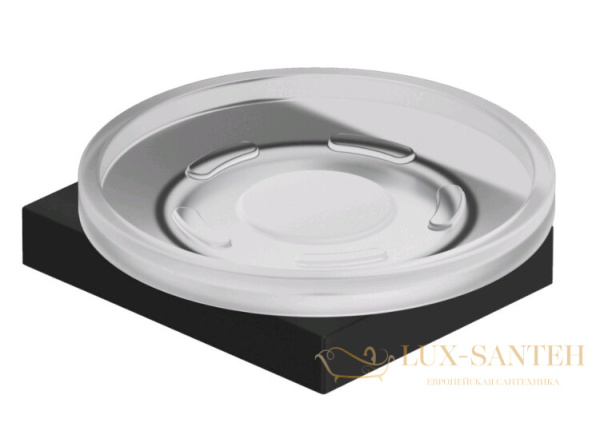 мыльница подвесная kludi vela c, 3198539, черный матовый