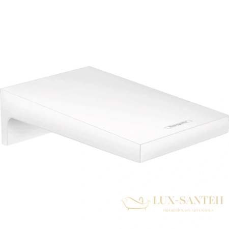 излив для ванны hansgrohe metropol 32543700 185 мм белый матовый