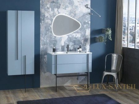 тумба под раковину jacob delafon nouvelle vague 100 см eb3032-n18 глянцевый белый