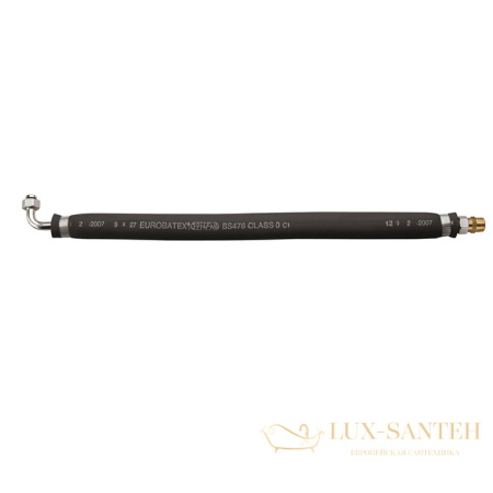 axor, 58308000, гибкая подсоединительная труба, с угловым соед., 800 мм, 1 х 3"