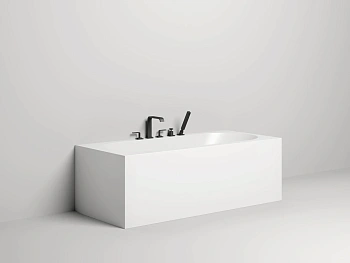 ванна salini fabia 102612m s-sense 180x80 см, белый