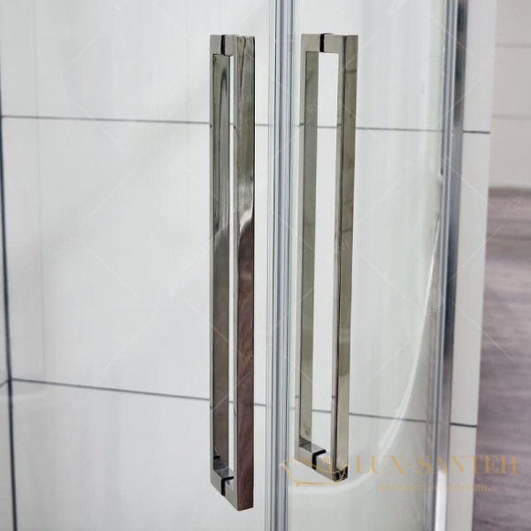душевой уголок rgw stilvoll 06325388-11 sv-53 80х80, профиль хром, стекло прозрачное