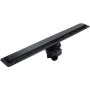 душевой канал pestan confluo frameless black matte line 13701319 550 мм 2 в 1 с основой под плитку, черный матовый