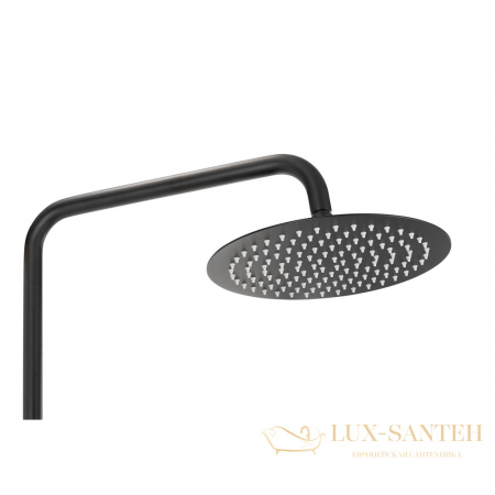 душевая система для ванны milacio ultra mcu.151.mb, черный матовый