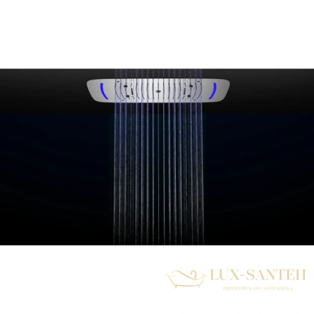 душевой комплект timo saona sx-2319/17sm 680x430 мм, золотой матовый