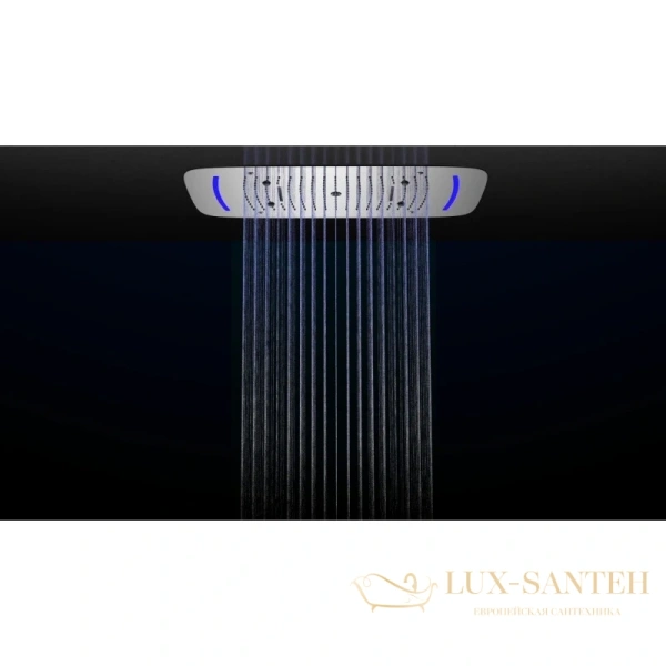 душевой комплект timo saona sx-2319/18sm 680x430 мм, черное золото