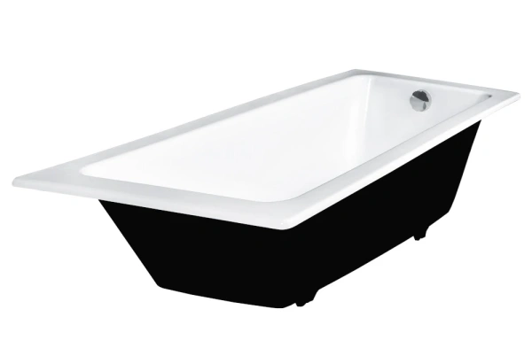 чугунная ванна wotte line plus 180x80, line 1800x800, цвет белый