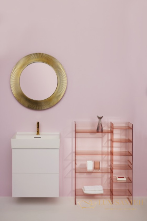 раковина laufen kartell by 8.1033.2.000.104.1 универсальная 50 см, белый глянцевый
