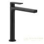 смеситель для раковины без донного клапана gessi emporio via manzoni 38609.299, black xl