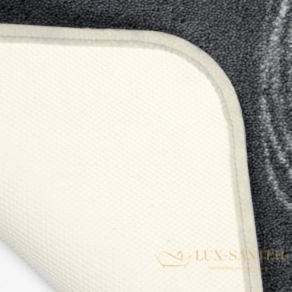 коврик wasserkraft eidar bm-3302, серый, антрацит