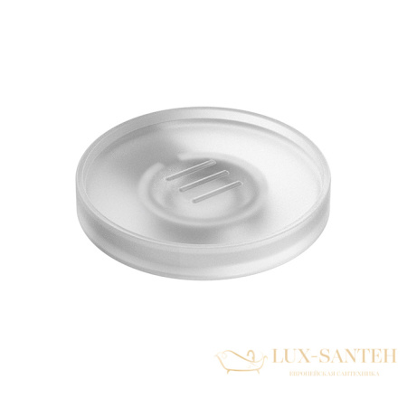 мыльница подвесная colombo mini b4001.cr-van, хром/матовое стекло