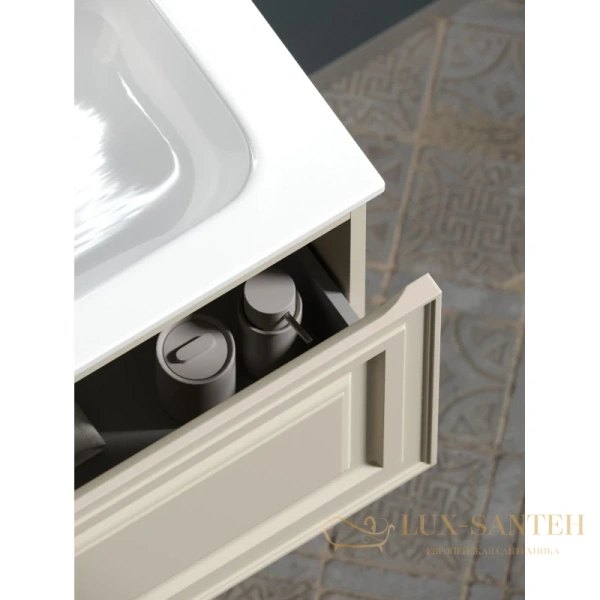 тумба sancos very vr120ce 119,5 см, бежевый матовый