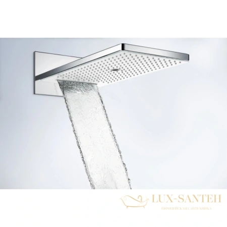 верхний душ hansgrohe rainmaker select 580 3jet 24001600, чёрный хром