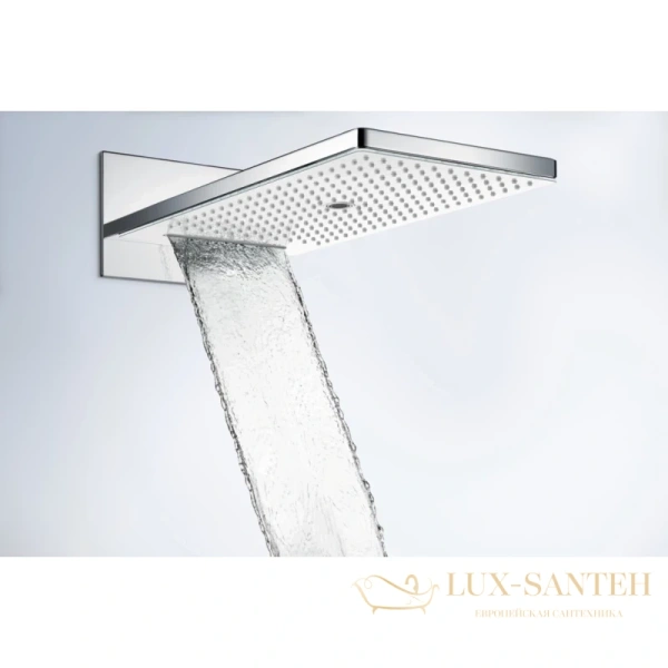 верхний душ hansgrohe rainmaker select 580 3jet 24001600, чёрный хром
