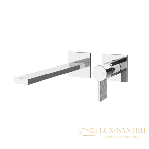 смеситель для раковины встраиваемый gessi inverso diamantato 73688.031, хром