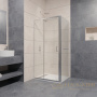 душевой уголок rgw passage 4108741169-11 pa-74-1 160x90, профиль хром, стекло прозрачное