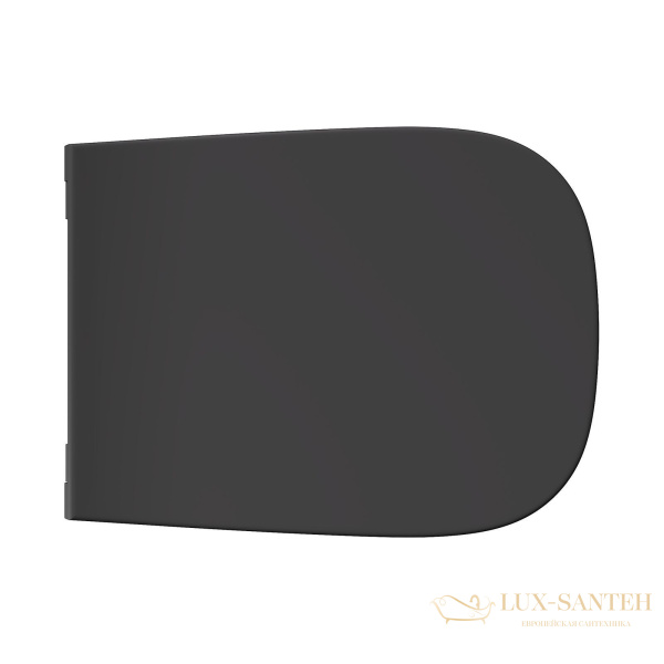 сиденье для унитаза alice wunder, softclose, mc4508s, черный матовый
