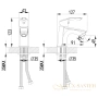 смеситель для раковины lemark plus strike lm1106c