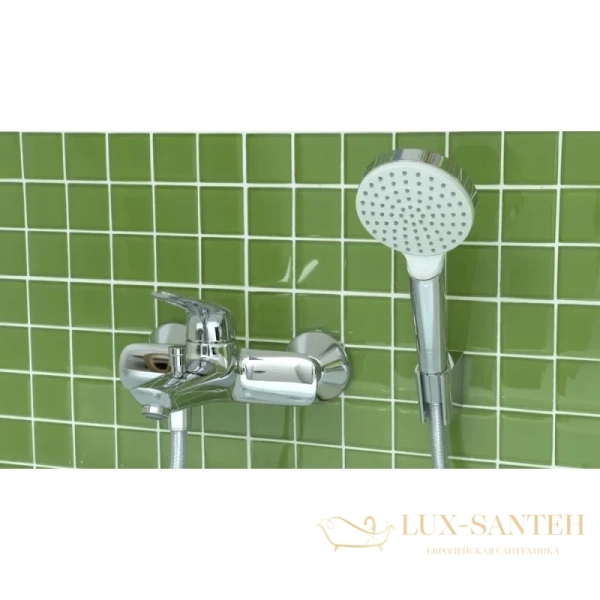 смеситель для ванны с душем hansgrohe novus 71041000, хром