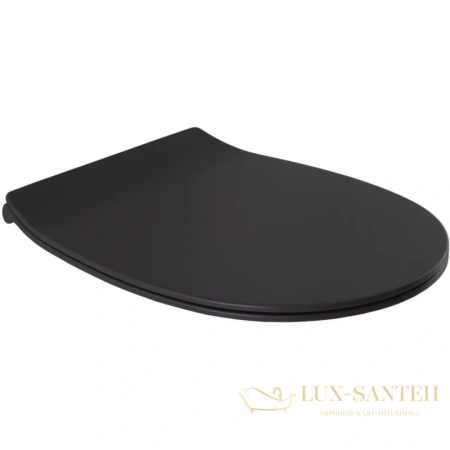 сиденье для унитаза allen brau fantasy 4.11005.an с микролифтом, антрацит