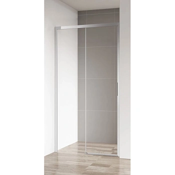 душевая дверь cezares comfort-bf-1 comfort-bf-1-100-c-cr 100 см, стекло прозрачное