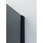 душевая дверь cezares slider-b-1 slider-b-1-100/110-grigio-nero 100-110 см, серый