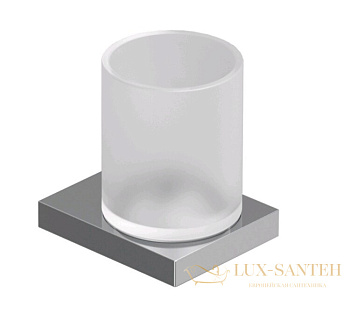 стакан для зубных щеток подвесной kludi vela c, 3197505, хром глянцевый