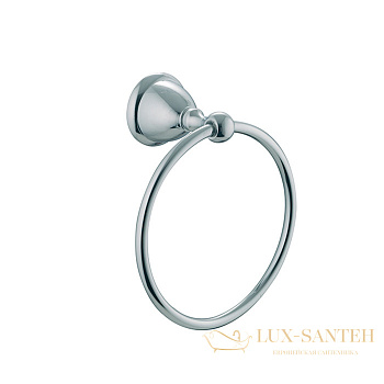 полотенцедержатель-кольцо 16 см fima carlo frattini style, f6042/1cr, хром